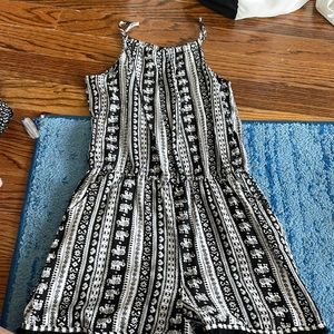 High Neck Elephant Romper